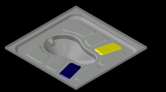 3D-Sanitärartefakt