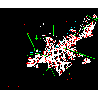 Plano de la ciudad de cuauhtemoc; chih..