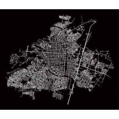 Mapa Detallado de Talca