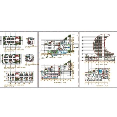 Proyecto arquitetconico hotel 17 niveles