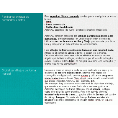 Trucos para autocad
