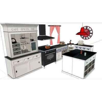 Cocina Vintage Completa