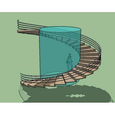 Escalera helicoide
