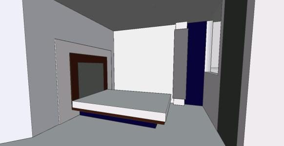 3D-Themenschlafzimmer