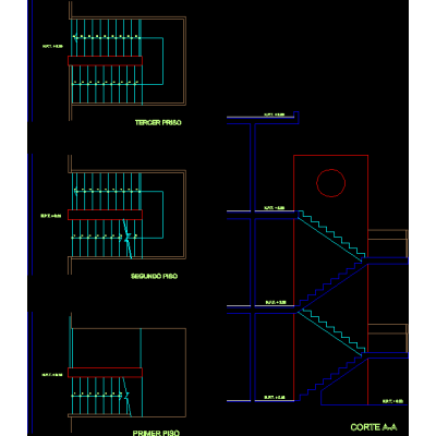 Escalera 2d