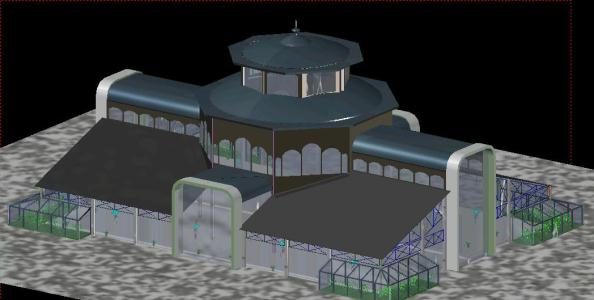 Centro cultural itchimbia 3d