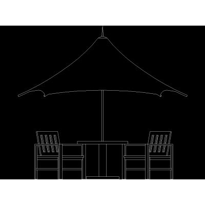 Mesa de jardin  para la piscina y comedor