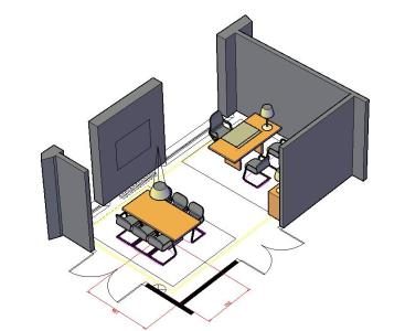 3D-Büro