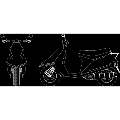 Moto scooter