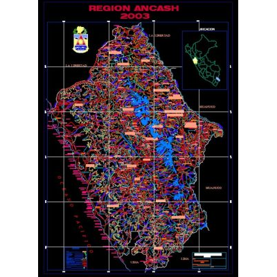 Mapa de Ancash