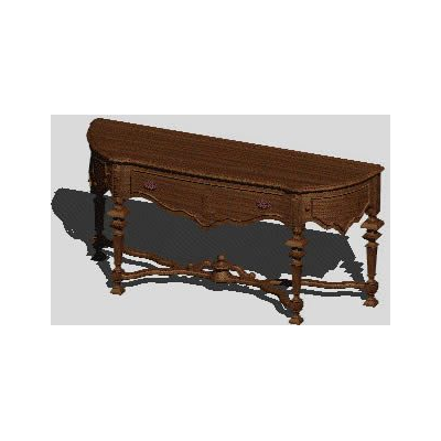 Mueble antiguo 3d