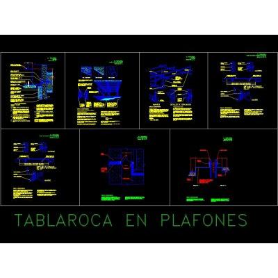 Tablaroca plafones