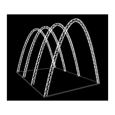 Arco parabolico metalico 3d