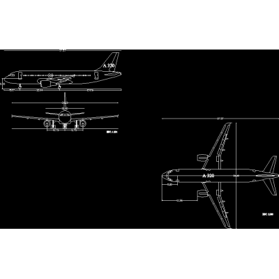 A-320.  avion - vistas