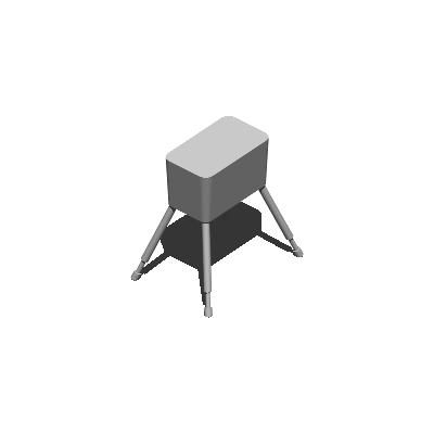 Caballete de Gimnasio 3D