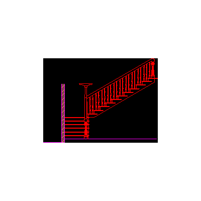 Escalera de madera