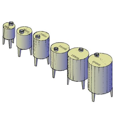 tanques de aço inoxidável