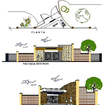 Fachada en primaria
