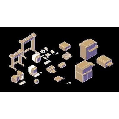 Equipamiento y artefactos de computacion 3d