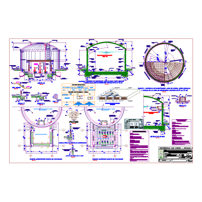 Estructura reservorio v=75m3