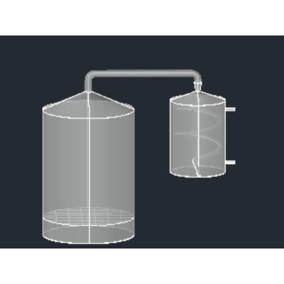 Prototipo destilador por arrastre de vapor