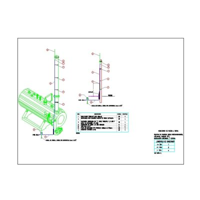 Parafulmine con punto di captazione in struttura metallica