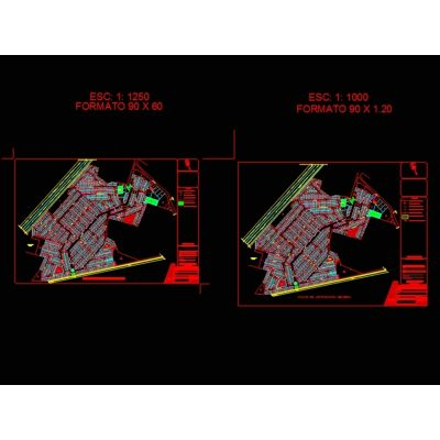 Planos de lotificacion suburbanas