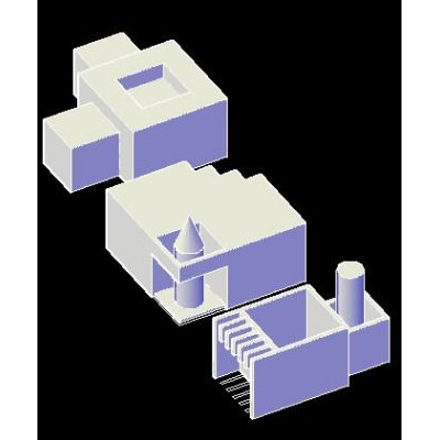 Volumenes Arquitectonicos en 3D