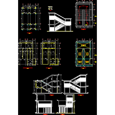 Escalera metalica