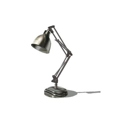 3d desk articulated lamp