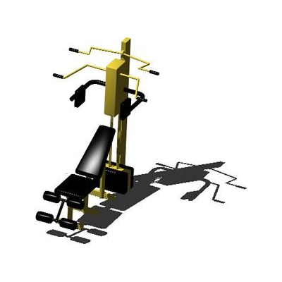 Maquina de Pesas Multifuncional 3D