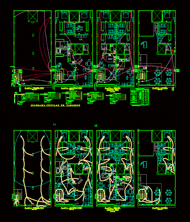 Electrical plans - housing