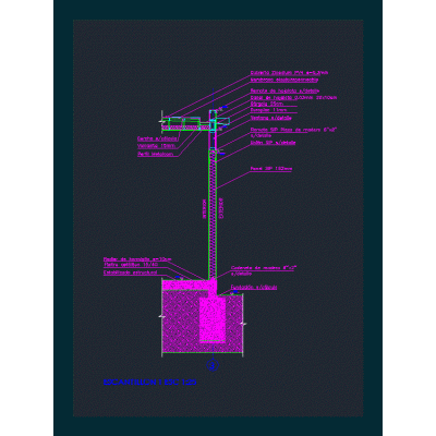 Escantillon panel sip