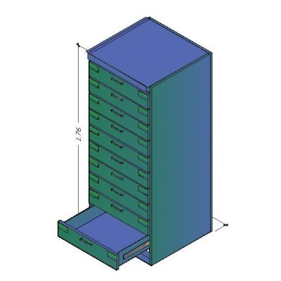 Archivador de CDs con Correderas