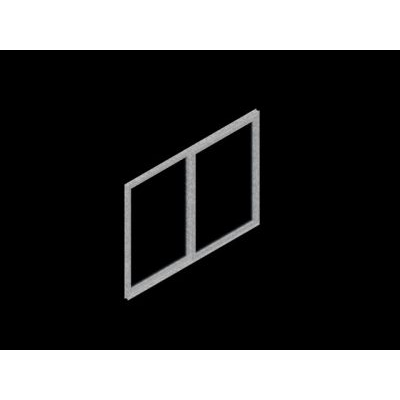 Ventana Minimalista Azul