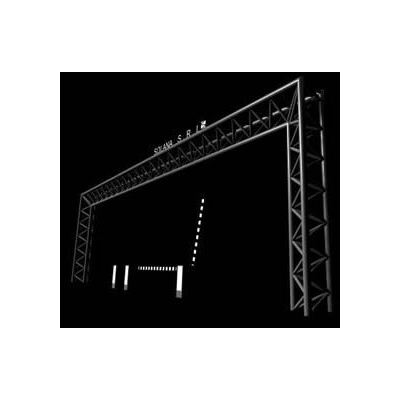 Acceso vehicular 3d