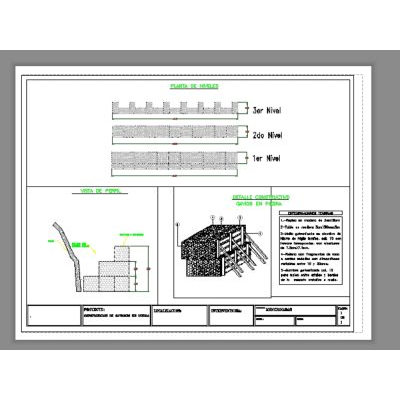 Proyecto de gaviones