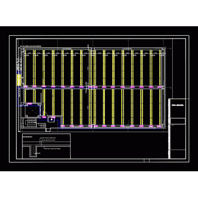 Sistema de iluminacion dali de linear leds