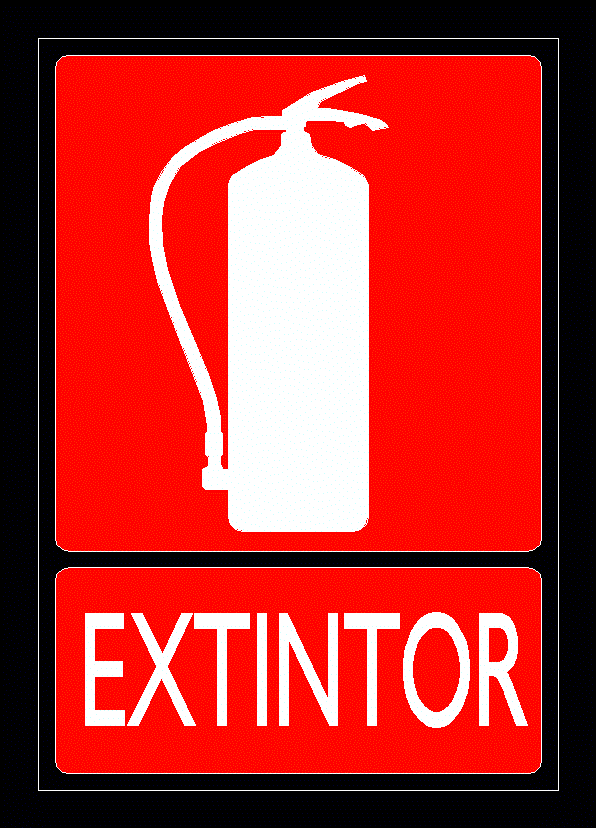 Extintor miniatura