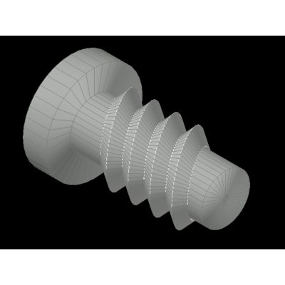 Tornillo 3d