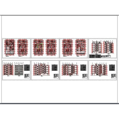 Planos de Edificio Multifamiliar Moderno