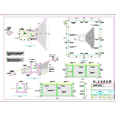 Diseno de una bocatoma - autocad