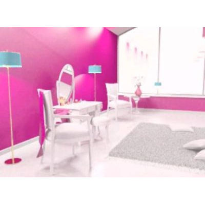 Elegante Dormitorio Rosa