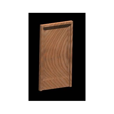 Elegante Puerta de Madera