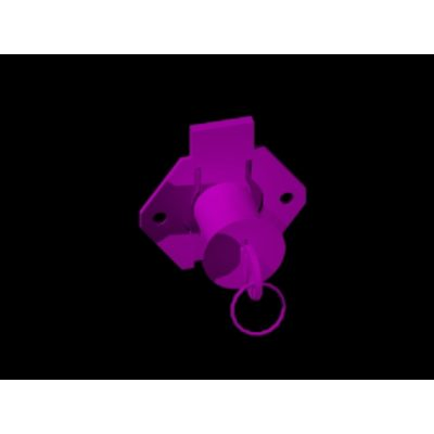 Gaveta de 22 mm e fechadura de armário