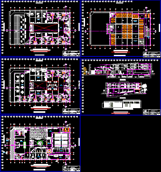 Museum Plan - Hotel - Chorrillos In DWG | CAD library