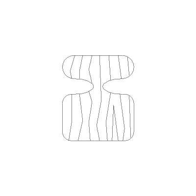 Silla En Planta-Mod. 8