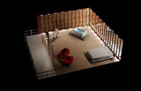 3D-Schlafzimmer