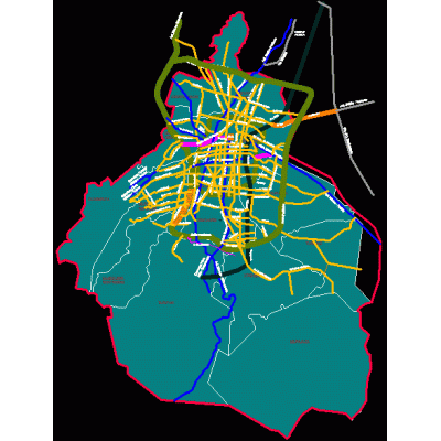 Plano llave de la ciudad de mexico