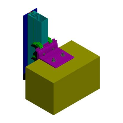 Detalles curtain wall 3d